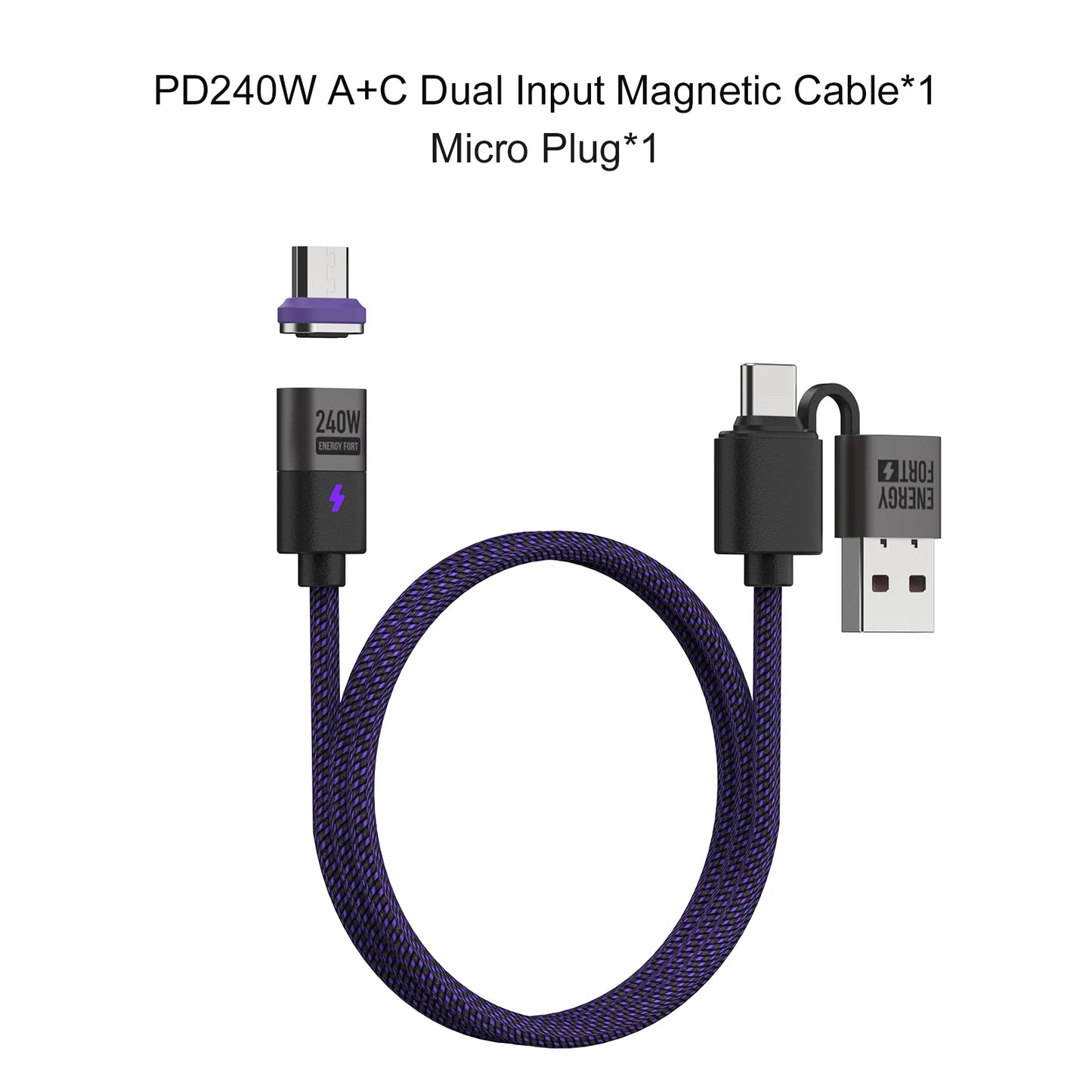 240W USB-C to Type-C Cable - 5A Fast Charging Data Cable for iPhone 15/14, Huawei, Samsung S24