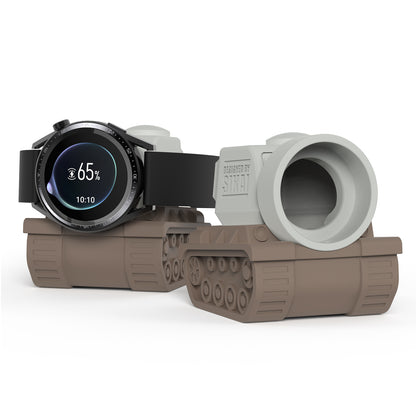 SIKAI Silicone Charge Stand for Huawei Watch GT / GT2 / Honor GS Pro / Magic Watch2 3 D GT3 GT3Pro GT Cyber Charging Dock for Huawei Watch 3 GT2 GT3 Pro Smart Watch SIKAI CASE