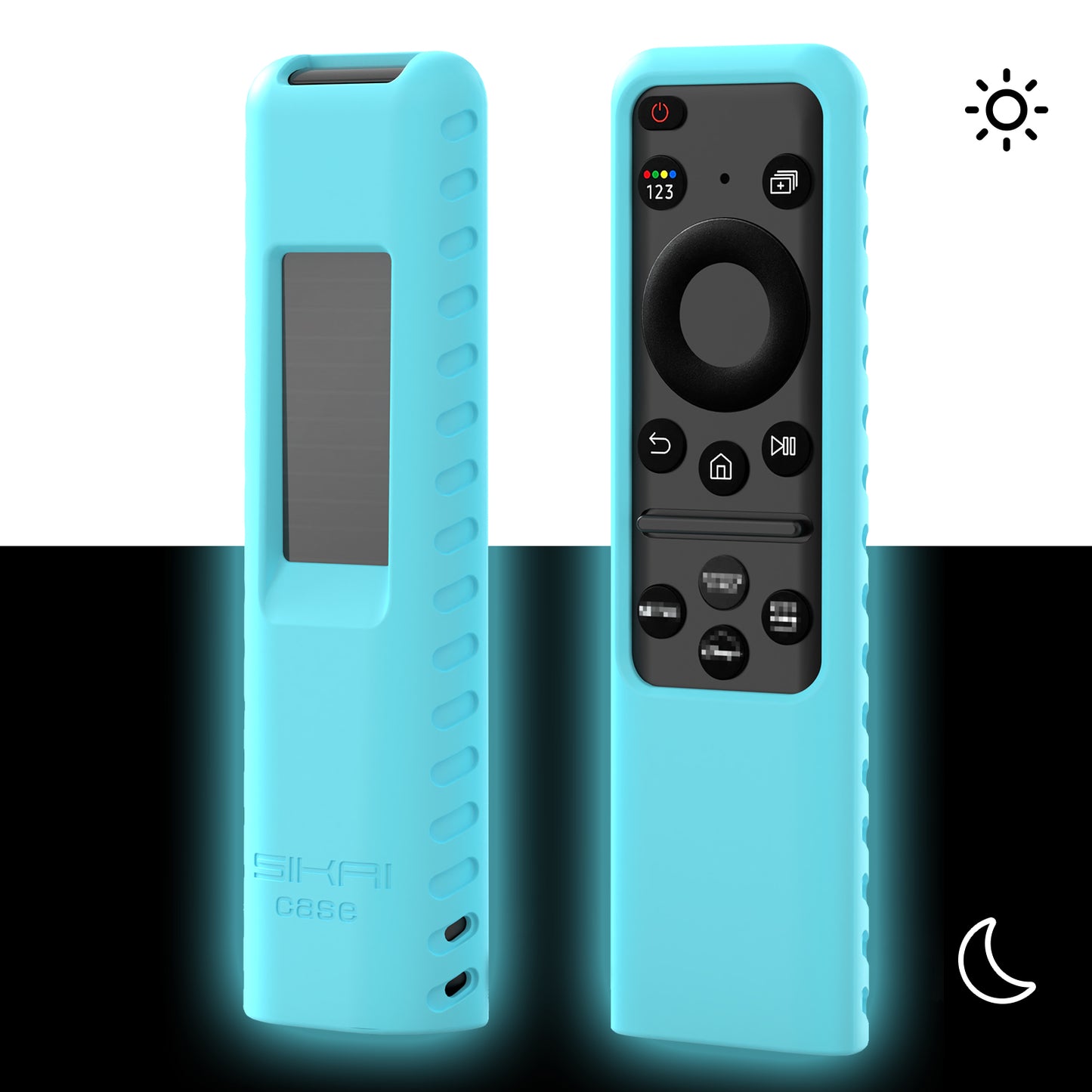 SIKAI Silicone Cover for Samsung BN59-01432A Original Voice Smart TV Remote Control Case for 2023 Solar Charging TM2360E TM2361E SIKAI CASE