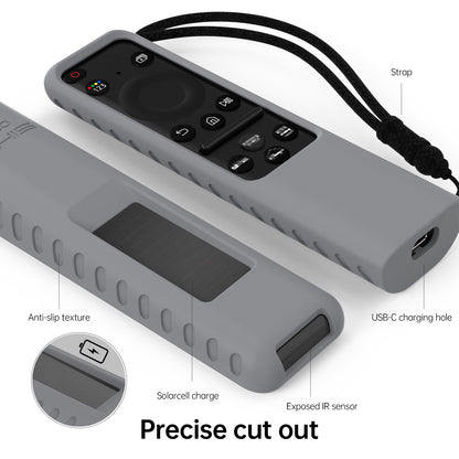 SIKAI Silicone Cover for Samsung BN59-01432A Original Voice Smart TV Remote Control Case for 2023 Solar Charging TM2360E TM2361E SIKAI CASE