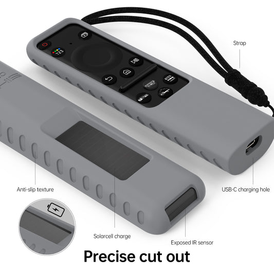 SIKAI Silicone Cover for Samsung BN59-01432A Original Voice Smart TV Remote Control Case for 2023 Solar Charging TM2360E TM2361E SIKAI CASE