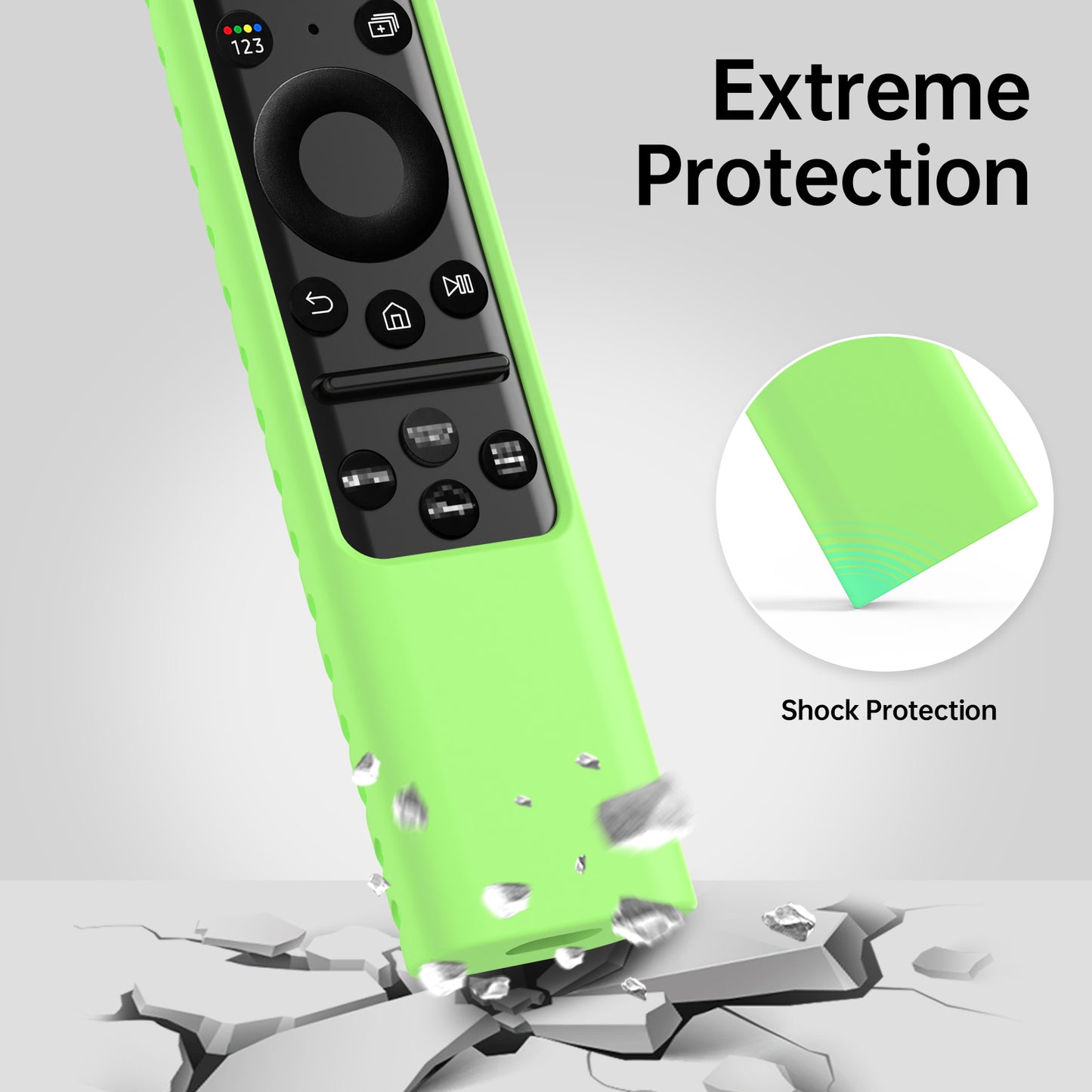 SIKAI Silicone Cover for Samsung BN59-01432A Original Voice Smart TV Remote Control Case for 2023 Solar Charging TM2360E TM2361E SIKAI CASE