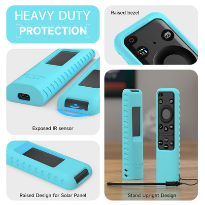 SIKAI Silicone Cover for Samsung BN59-01432A Original Voice Smart TV Remote Control Case for 2023 Solar Charging TM2360E TM2361E SIKAI CASE
