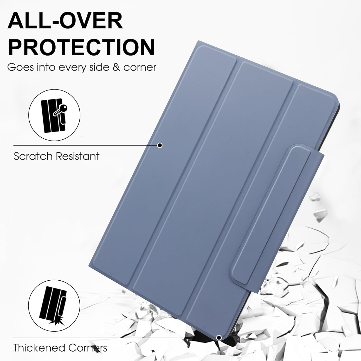 SIKAI case for 9-11 inch Galaxy Fire Android Tablet Protective Cover Two Position Adjustable with Foldable Stand SIKAI CASE
