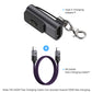 Watch Charger Adapter USB-C Charging Connector Type C Fast Charging Cable for Xiaomi Xiaomi Band 10/9/8 Redmi Watch 5/4