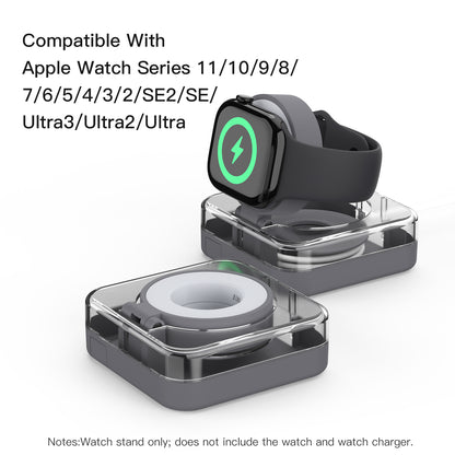 SikaiCase Travel Charging Dock Cable Organizer for Apple Watch