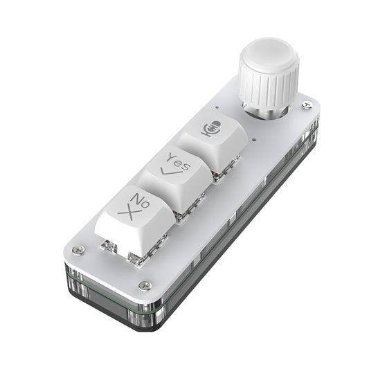 PicoKey Vibe Coding Voice Macro Keypad with Built-In Mic & Knob