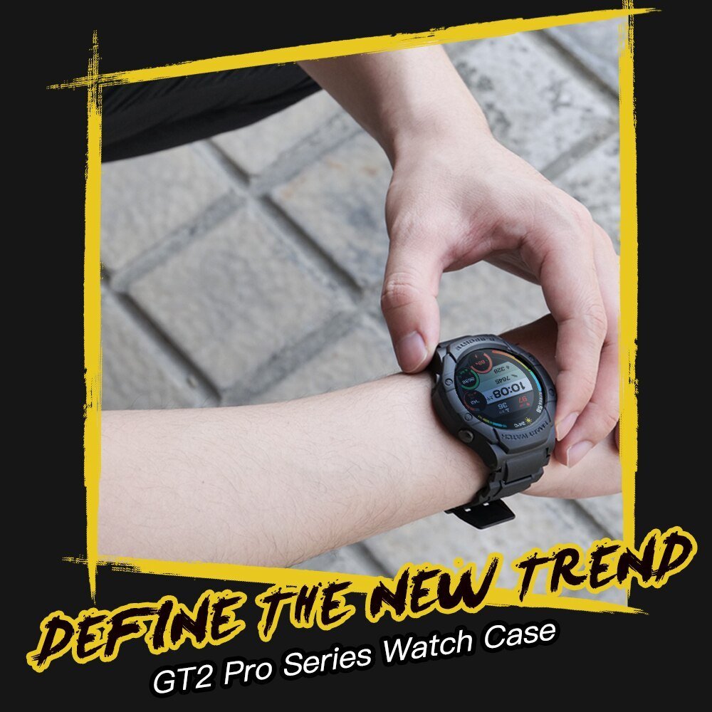 Case for Huawei Watch GT2 Pro - TPU Shell Screen Protector, Band Strap Bracelet for GT 2 Pro - SIKAI CASE