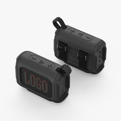 Black SikaiCase silicone case fitted on JBL Go 4 portable speaker