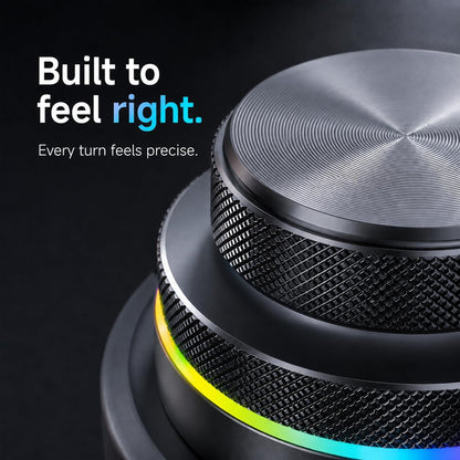 Programmable knob keyboard for design and drawing workflow