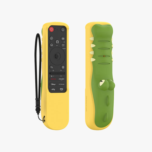 SikaiCase Crocodile Silicone Remote Cover for LG MR25GA Magic Remote (2025)