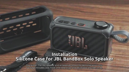 SikaiCase Silicone Case for JBL BandBox Solo Speaker