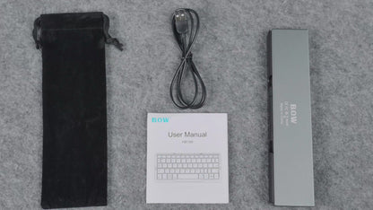 SikaiCase Foldable Bluetooth Mini Keyboard with Magnetic Stand