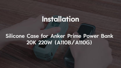 SikaiCase Silicone Case for Anker Prime Power Bank (20K, 220W) A110B / A110G