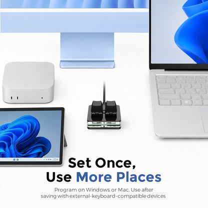 Onboard shortcut settings used across compatible devices