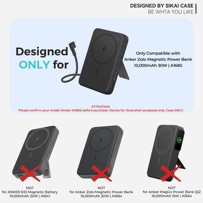Compatibility guide for SikaiCase Anker A1685 silicone case