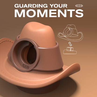 Rear charger holder of cowboy hat stand for Apple Watch
