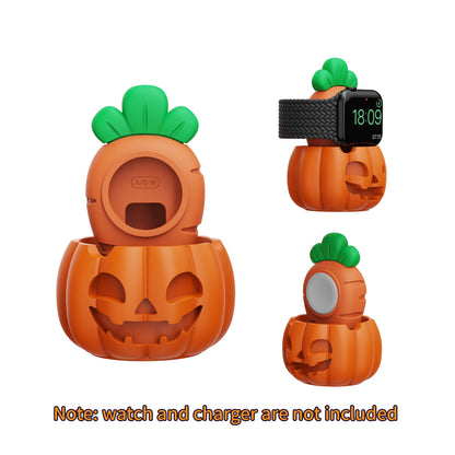 Pumpkin and carrot Apple Watch stand variant, SKU 044A009B061S12