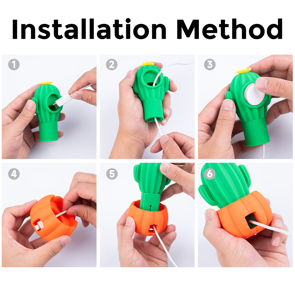 Installation steps for original Samsung Galaxy Watch magnetic charger