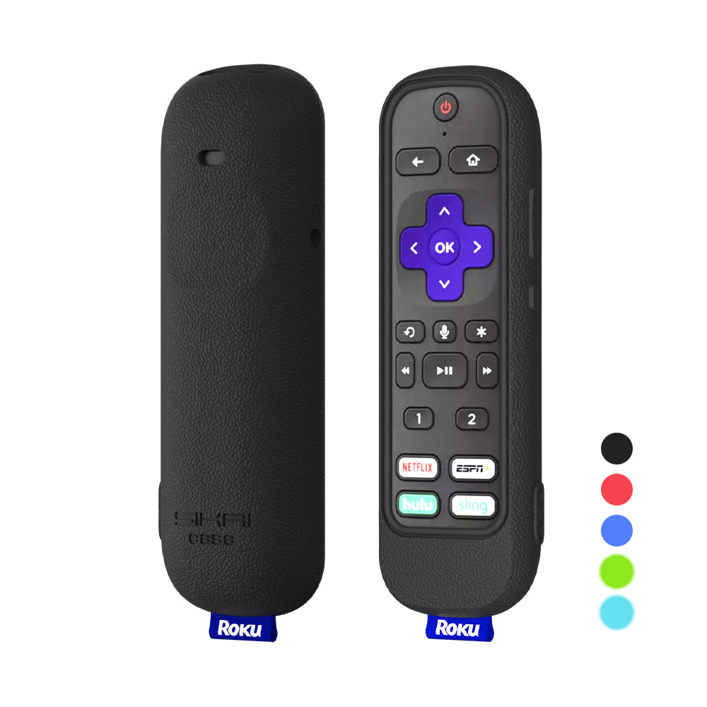 SIKAI silicone cover for Roku Ultra 2020 and 2019 Enhanced Voice Remote 4670R 4670X RC-AL9