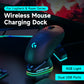 RGB Wireless Charger Charging Stand for Logitech Mouse and Razer Mouse