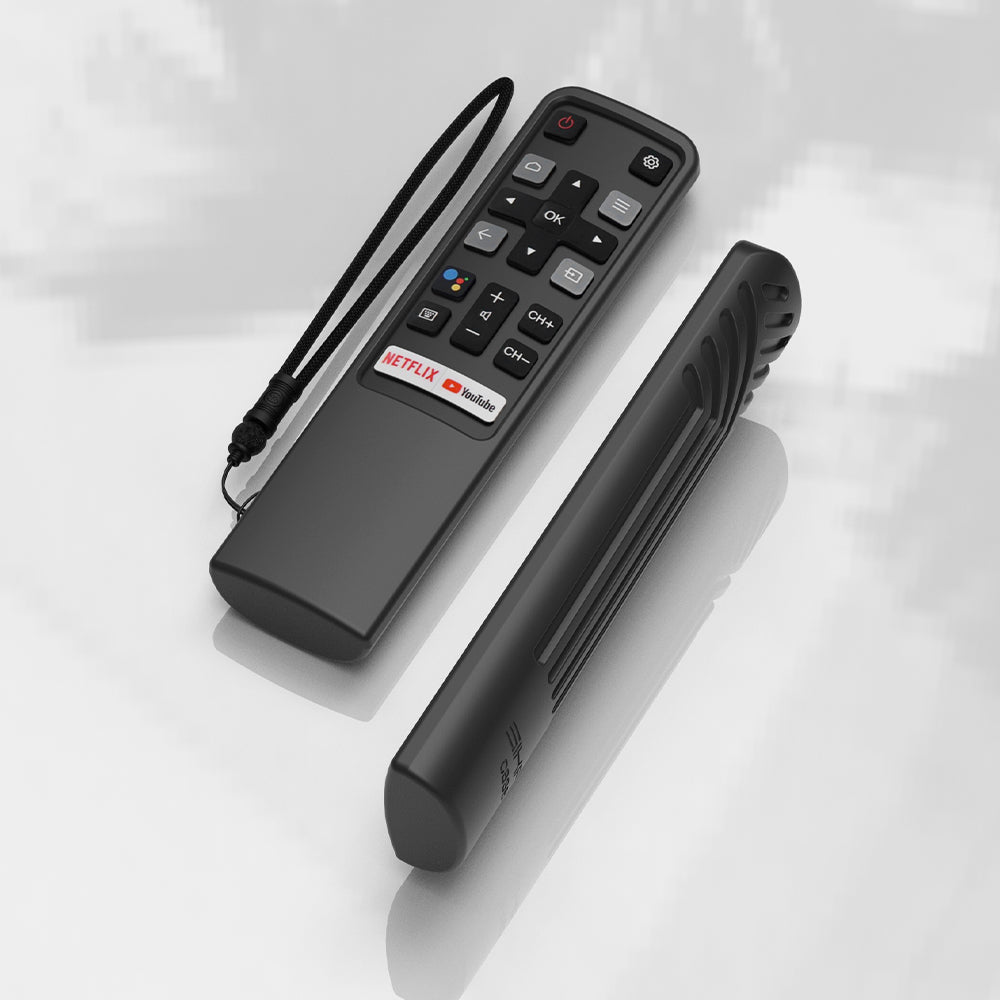 SIKAI silicone case compatible with TCL RC802V remote control, remote control for TCL EP680 S434 S334 S330 S430 Series Android HDR TV Remote Cover
