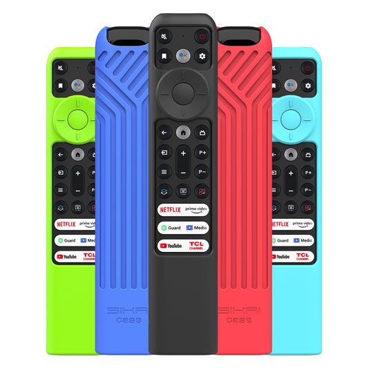 Silicon Remote Case for TCL TV Remote Control RC902V FMR1 Google Android Smart QLED Voice TV Protective Cover
