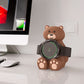 SIKAI Bear Slicone Case Watch Stand for Samsung Galaxy Watch 5 44mm 40mm 5Pro 55mm