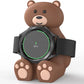 SIKAI Bear Slicone Case Watch Stand for Samsung Galaxy Watch 5 44mm 40mm 5Pro 55mm