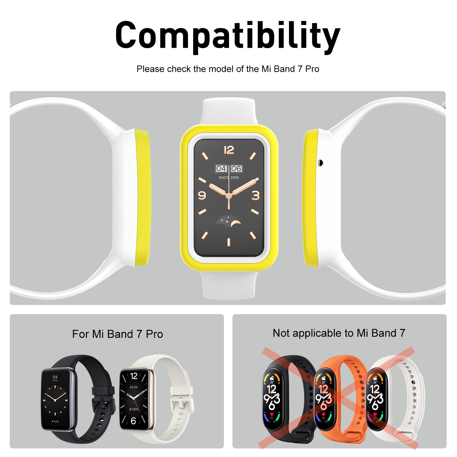 Silicone Strap For Xiaomi Mi Band 7 Pro Replacement Watch Bracelet