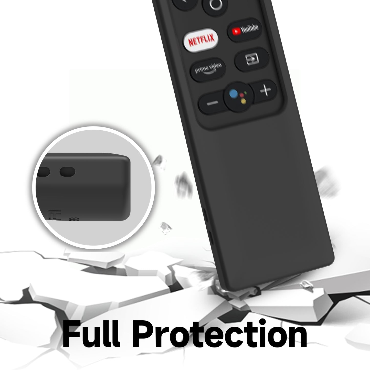 SIKAI CASE for Realme 4K Smart TV Stick Silicone Remote Control Case Protective Cover