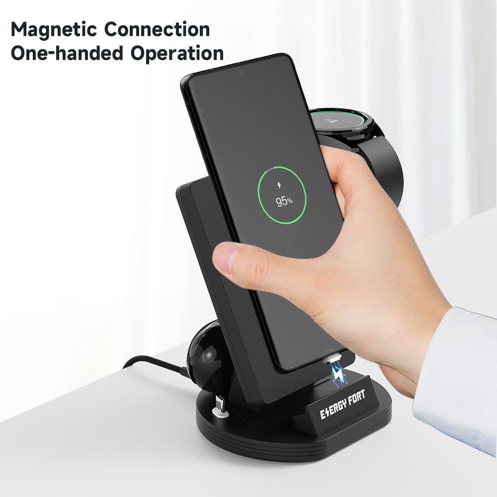 66W Magnetic Wireless Charger for Samsung Galaxy Watch 5 5Pro 4 Classic 3 active 2 1