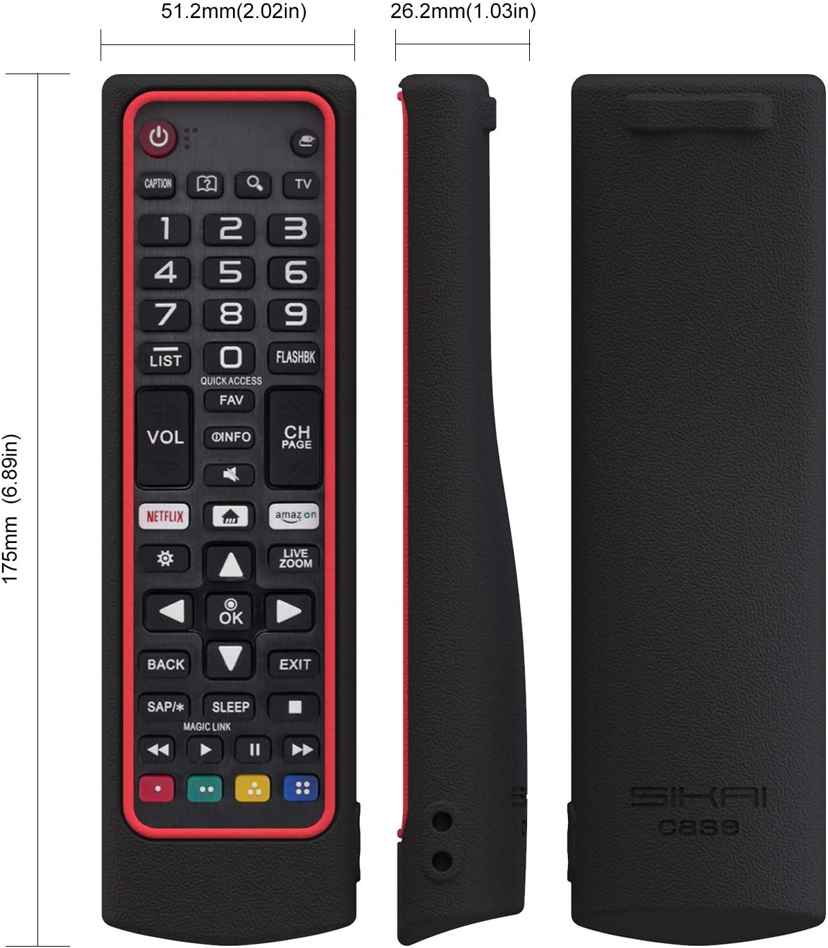 Silicone Remote Case Compatible with LG MR21GA/MR23GN MR22GA OLED Smar –  SIKAI CASE