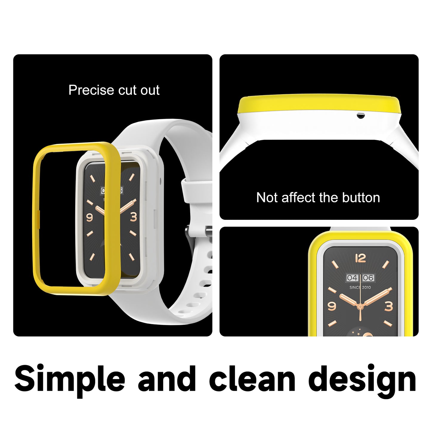 Silicon Case Strap for Xiaomi Mi Band 7 pro Replacement Wristband Bracelet for Mi Band 7Pro Smart Watch Accessories