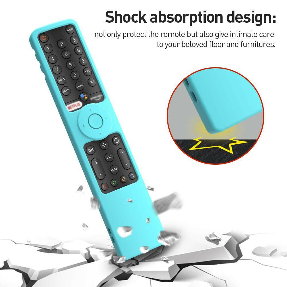 Case for Xiaomi Mi TV P1 50 43 P1E Q1 75 Q1E 55 XMRM-19 Bluetooth Voice Remote Control Luminous Protective Cover SIKAI CASE