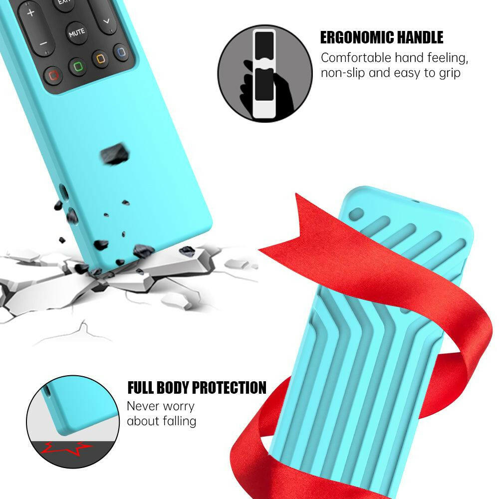 Case for Xiaomi Mi TV P1 50 43 P1E Q1 75 Q1E 55 XMRM-19 Bluetooth Voice Remote Control Luminous Protective Cover SIKAI CASE