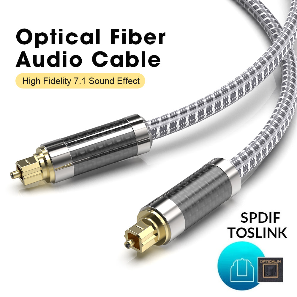 Digital Audio Video Cables Optical Fiber optico Oxyacid Free Copper Audiophile HIFI DTS MOSHOU Enthusiast 7.1 Sound SIKAI CASE