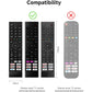 For Hisense TV Remote Control Protective Cover Compatible with Hisense ERF3C80H ERF3C80H(0012) Hisense QLED UHD 4K 2022 TV E78HQ A7GQ A6BG Remote Cover ERF3B80H ERF3D80H ERF3E80H,Anti-Slip Shell SIKAI CASE
