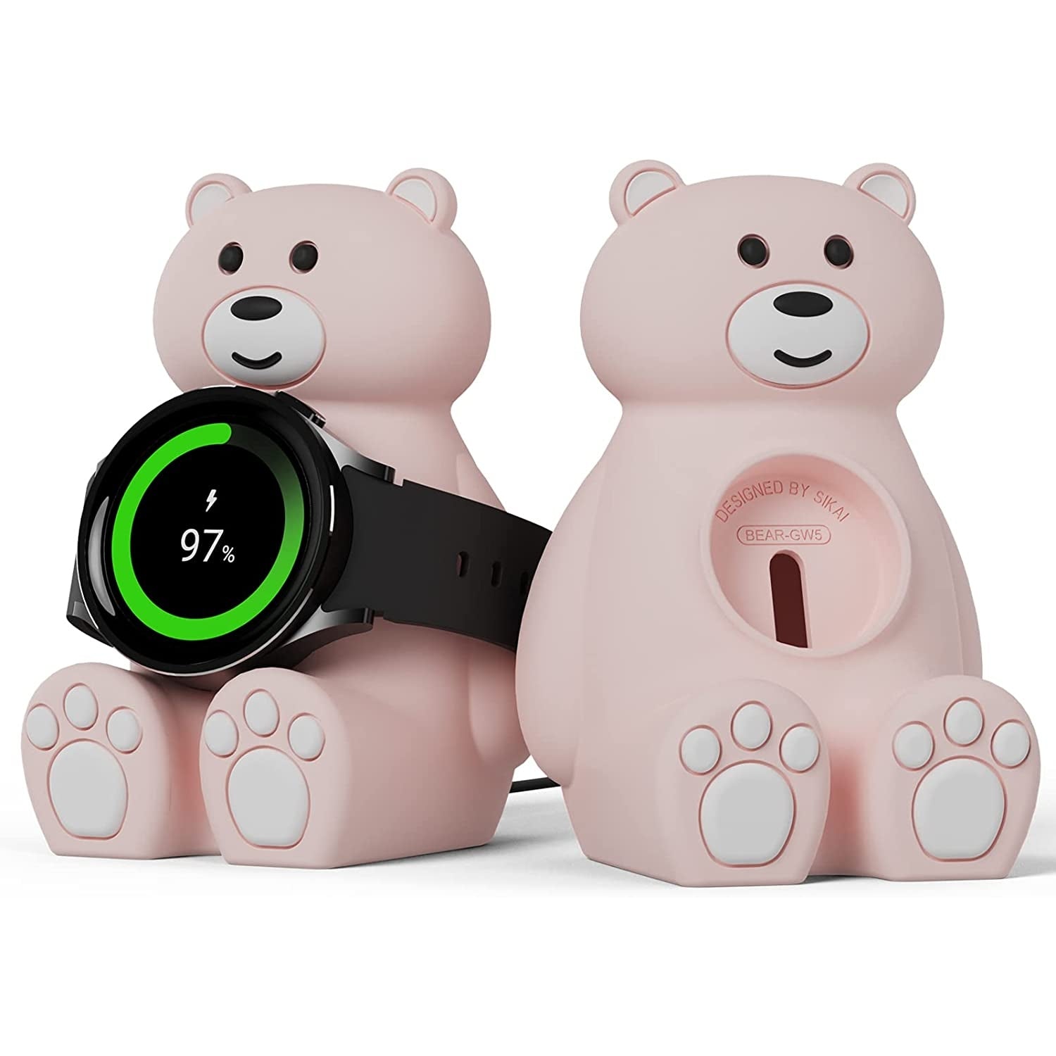 SIKAI Bear Slicone Case Watch Stand for Samsung Galaxy Watch 5 44mm 40mm 5Pro 55mm SIKAI CASE