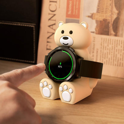 SIKAI Bear Slicone Case for Samsung Galaxy Watch 4 3 Active 2 SIKAI CASE