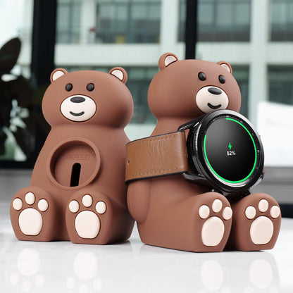 SIKAI Bear Slicone Case for Samsung Galaxy Watch 4 3 Active 2 SIKAI CASE