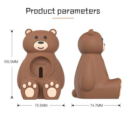 SIKAI Bear Slicone Case for Samsung Galaxy Watch 4 3 Active 2 SIKAI CASE