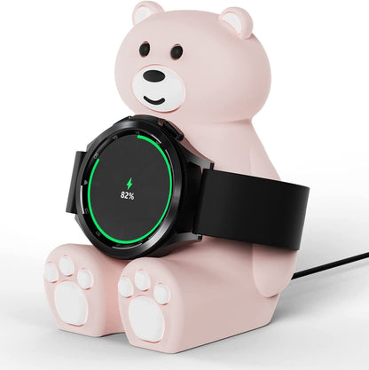 SIKAI Bear Slicone Case for Samsung Galaxy Watch 4 3 Active 2 SIKAI CASE