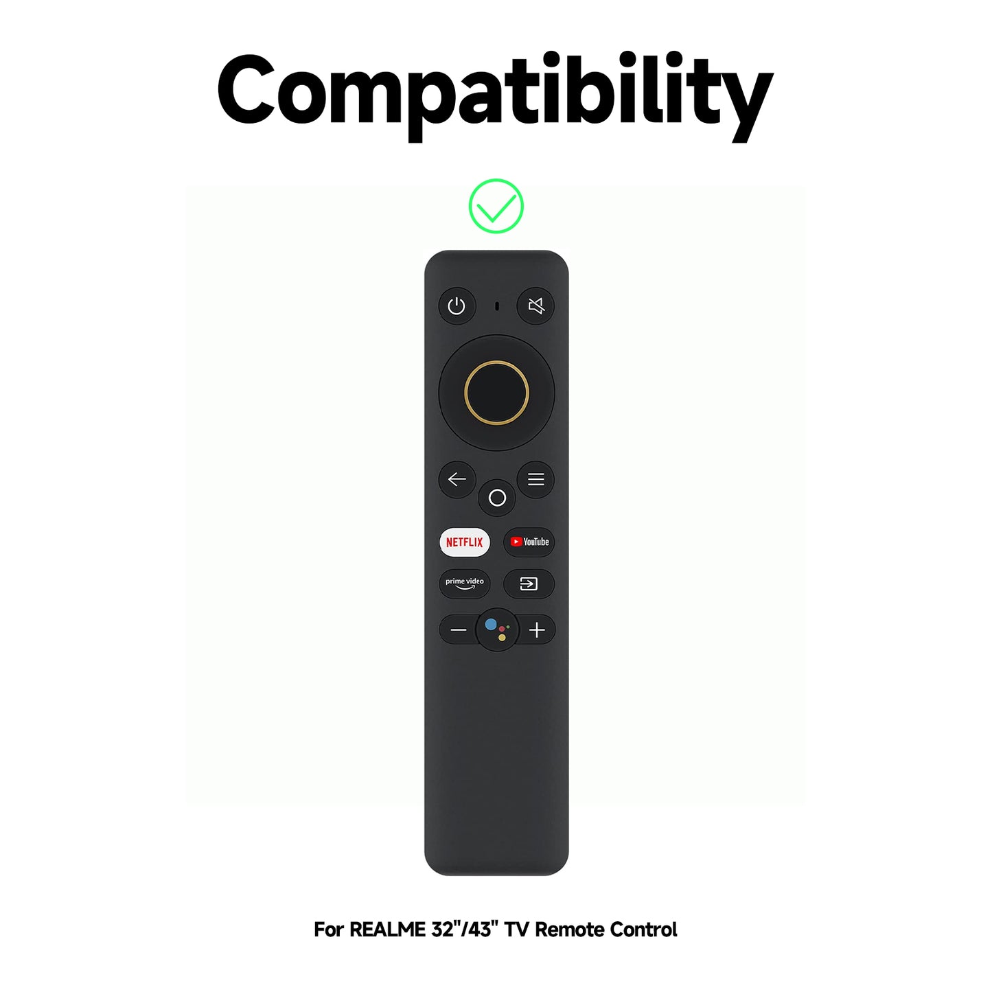 SIKAI CASE for Realme 4K Smart TV Stick Silicone Remote Control Case Protective Cover SIKAI CASE