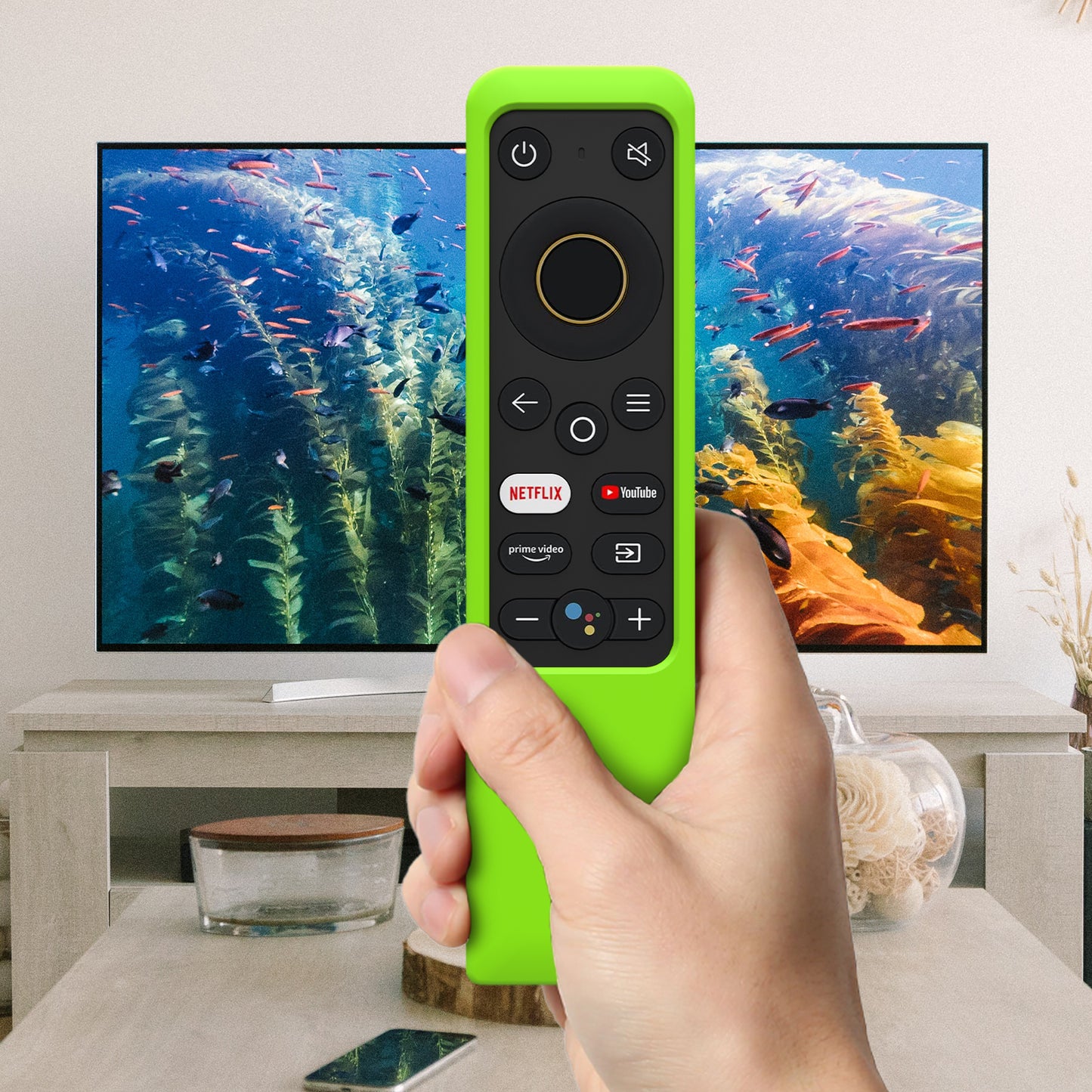 SIKAI CASE for Realme 4K Smart TV Stick Silicone Remote Control Case Protective Cover SIKAI CASE