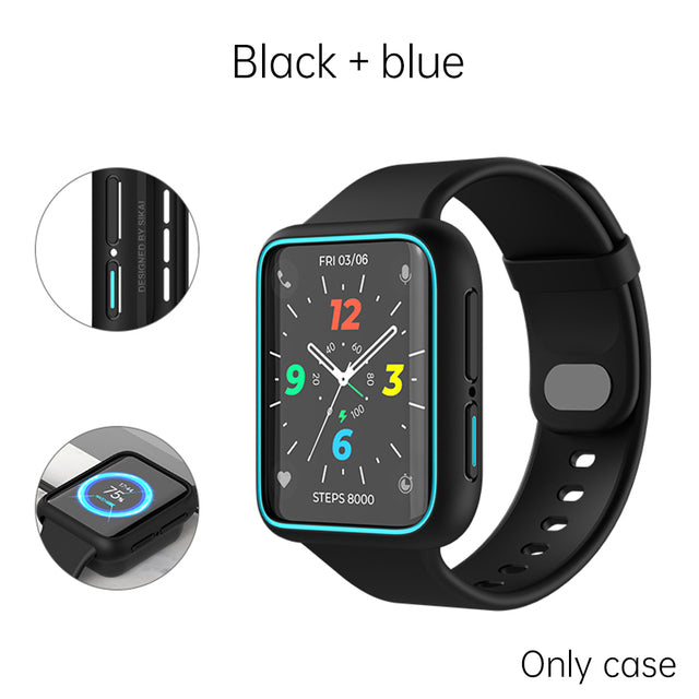 SIKAI Case For OPPO Watch 2 46mm 42mm Smart Band Cover Bumper Protector Shell For OPPO Watch 2 AMOLED Flexible Watch SIKAI CASE