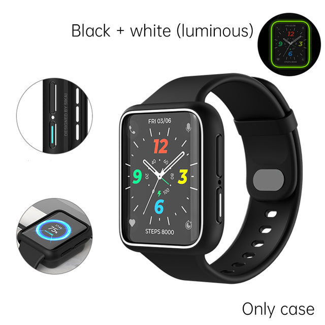 SIKAI Case For OPPO Watch 2 46mm 42mm Smart Band Cover Bumper Protector Shell For OPPO Watch 2 AMOLED Flexible Watch