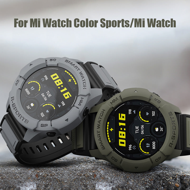 SIKAI Case For Xiaomi Mi Watch Color Sports Version TPU Shell Protector Cover SIKAI CASE