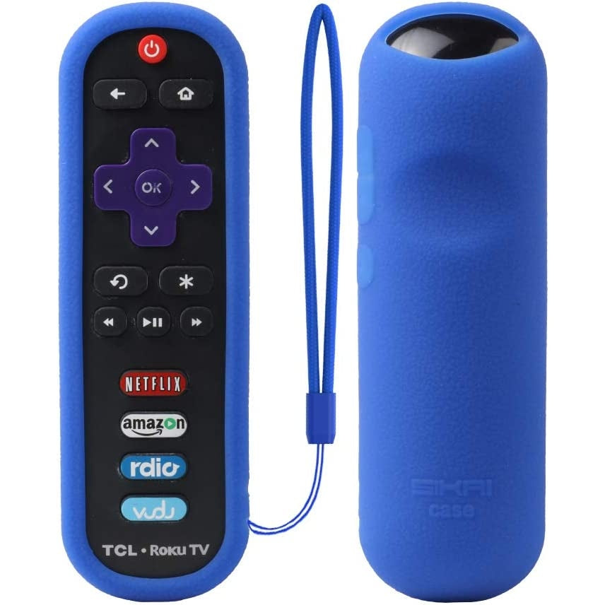 SIKAI For TCL Roku RC280 Remote Case Silicone Shockproof Protective Cover for Roku 3600R / TCL Roku RC280 TV Remote Control Case SIKAI CASE