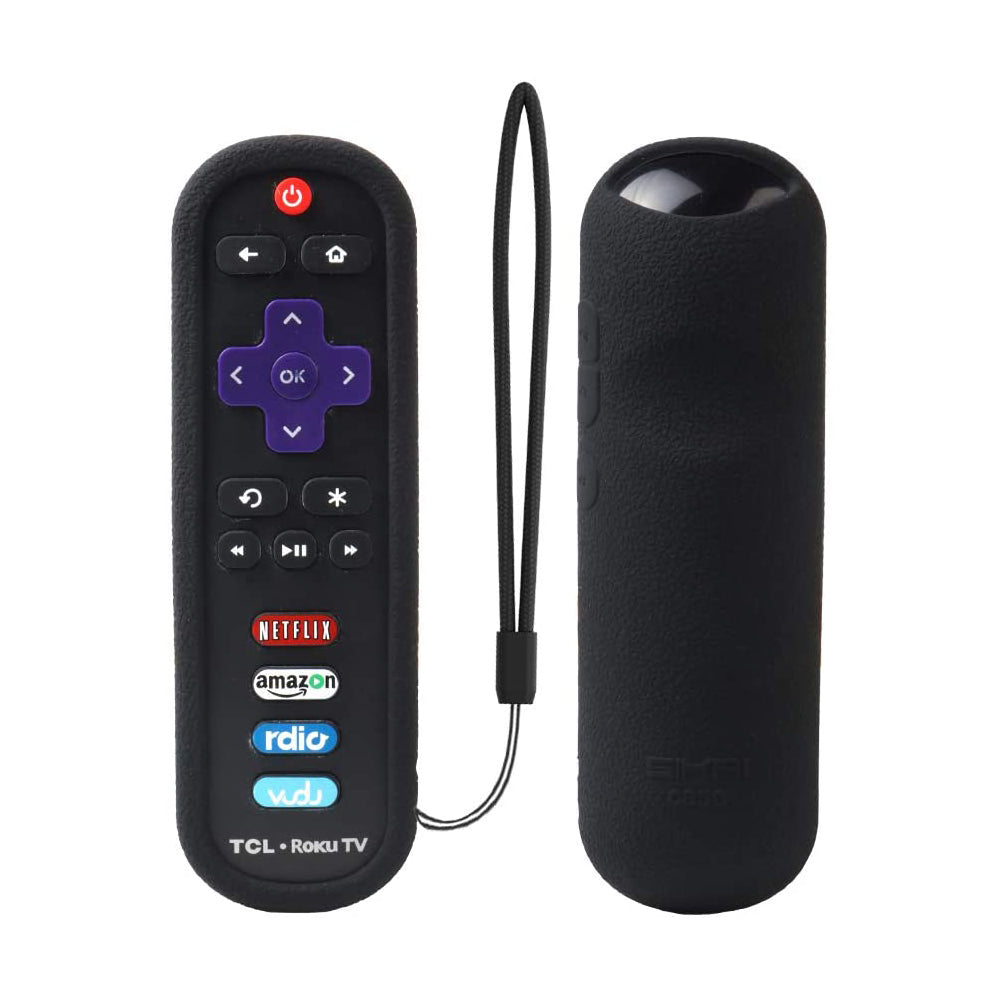 SIKAI For TCL Roku RC280 Remote Case Silicone Shockproof Protective Cover for Roku 3600R / TCL Roku RC280 TV Remote Control Case SIKAI CASE